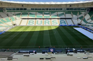 A Milli Futbol Takımı, 10. kez Bursa’da 
