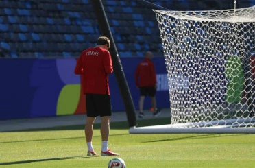 A Milli Futbol Takımı, ABD maçı hazırlıklarını tamamladı 