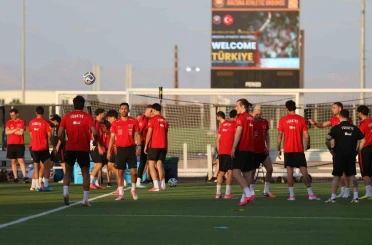 A Milli Futbol Takımı’nda Paraguay maçının hazırlıkları başladı 
