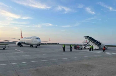 A Milli Kadın Futbol Takımı’na, Sinop’ta coşkulu karşılama 