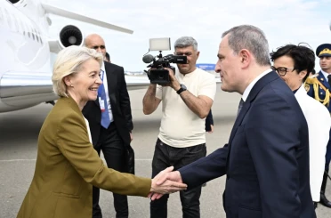 AB Komisyonu Başkanı Leyen, Azerbaycan’da 