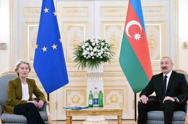 AB Komisyonu Başkanı Leyen: "Kafkasya’daki bağlantı projelerini desteklemek amacıyla 200 milyon euro hibe sağlayacağız" 