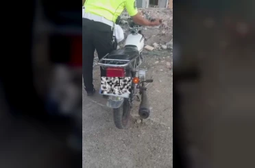 Abartı egzoz kullanan 9 motosikletliye 1 milyon 350 bin TL ceza 