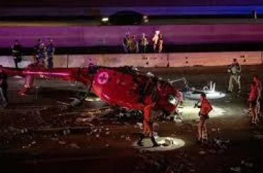 ABD’de helikopter düştü: 3 yaralı