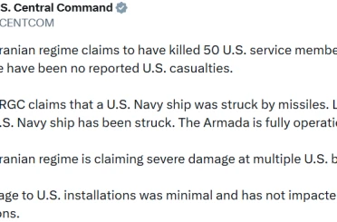 ABD ordusu, İran karşısında önemli kayıplar verdiği yönündeki iddiaları yalanladı 