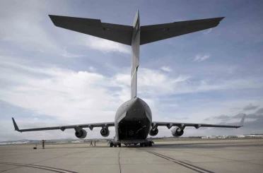 ABD’de bir ilk: Nükleer reaktörü kargo uçağıyla taşıdı 