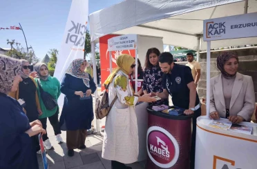 Açık Kapı Şube Müdürlüğü, Kadına Yönelik Şiddetle Mücadele konusunda bilgilendirme faaliyetlerini sürdürüyor