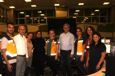 Acil ve 112 istasyonlarına gece denetimi 