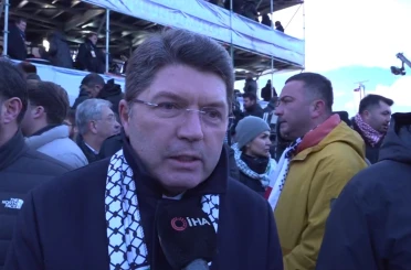 Adalet Bakanı Yılmaz Tunç: "Türkiye olarak daima Filistinlilerin yanında olmaya, insan haklarını savunmaya, adaleti savunmaya devam edeceğiz" 