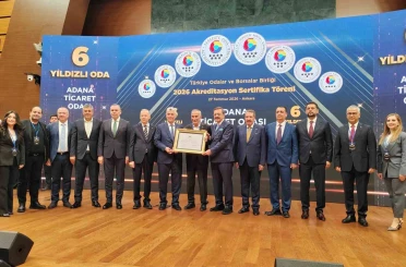 Adana Ticaret Odası’na ‘6 Yıldızlı Akreditasyon’ 