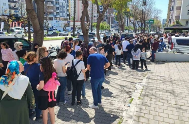 Adana’da 100 TL’lik ürün izdihamı 