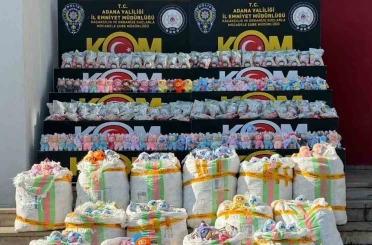 Adana’da 2 bin 605 gümrük kaçağı "Labubu" oyuncak ele geçirildi 
