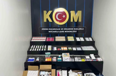 Adana’da 3 bin 264 kaçak ilaç ele geçirildi 
