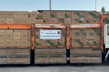 Adana’da 5,5 milyon sahte bandrollü makaron ele geçirildi: 2 gözaltı 