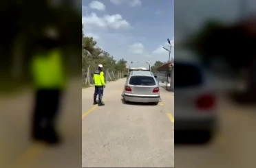 Adana’da "makas atan" sürücü yakalandı 