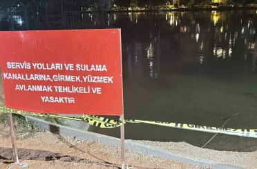 Adana’da nehre düşen genç hayatını kaybetti 