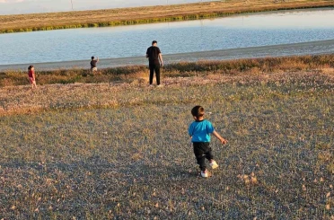 Adilcevaz’daki göletler yağışlarla yeniden doldu 