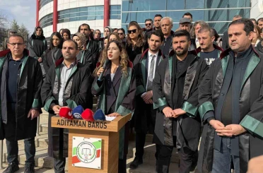 Adıyaman Barosu’ndan avukatlara yönelik saldırılara karşı açıklama 