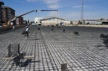 Adıyaman Belediyesi ek hizmet binası inşaatı devam ediyor 