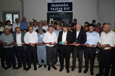 Adıyaman Belediyesi’nden İmamağa Mahallesi’ne taziye evi 