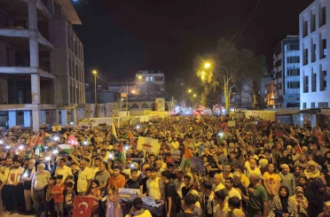 Adıyaman’da Filistin için dayanışma yürüyüşü 