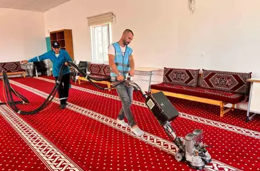 Adıyaman’da ibadethanelerde temizlik çalışması
