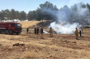 Adıyaman’da kuraklık ve orman yangını tatbikatı düzenlendi 