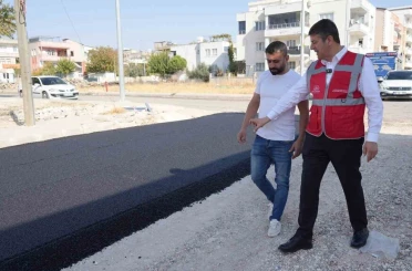 Adıyaman’da, yollar asfaltlanmaya devam ediliyor 