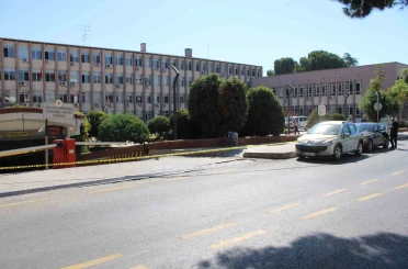 Adliye otoparkında şüpheli valiz paniği 
