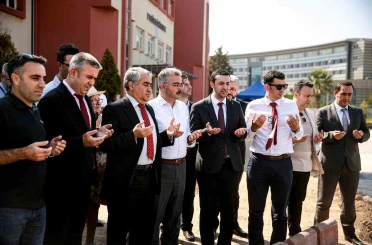 ADÜ Hastanesi Yeni Poliklinik ve Laboratuvar Binası Temel Atma Töreni gerçekleştirildi 