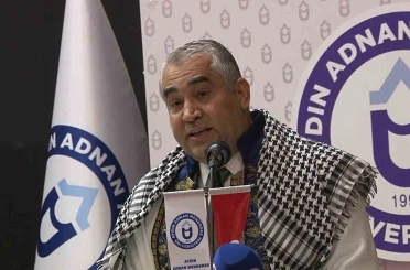 ADÜ’de yeni akademik yılın ilk dersi ’Filistin’ oldu 