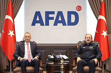 AFAD Başkanı Pehlivan, Gazze Barış Kurulu Yüksek Temsilcisi Mladenov’u kabul etti 