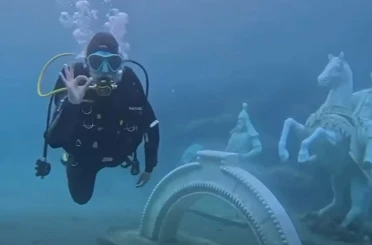 AFAD ekiplerinin sualtı arama kurtarma eğitimleri Saros Körfezi’nde sürüyor 