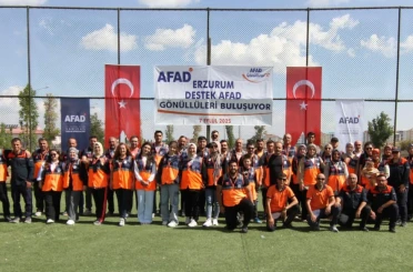 AFAD gönüllüleri gönüllerince eğlendi 