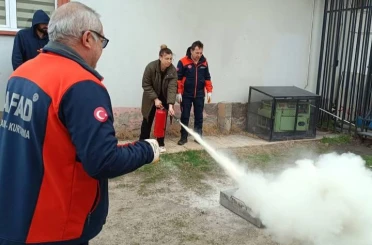 AFAD önce eğitim veriyor, sonra tatbikat yapıyor 