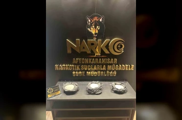 Afyonkarahisar’da 5 kilogram uyuşturucuyla yakalanan şahıs tutuklandı 