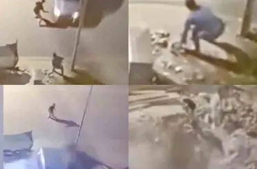 Ağabeyine çarptıktan sonra aracıyla çukura uçan sürücü tutuklandı
