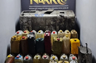 Ağrı’da tırlarda 761 kilo metamfetamin ele geçirildi