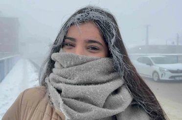 Ağrı’da termometreler eksi 24’ü gösterdi 