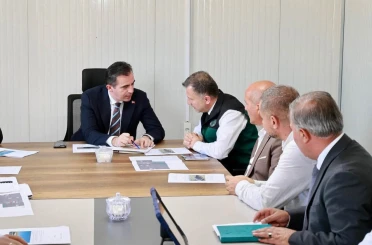 Ahlat içme suyu isale hattı projesi hızla ilerliyor 