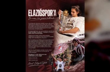 Ahmet Ertuğrul’dan Elazığspor’a veda 