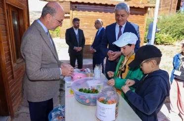 Ahmet Pekyatırmacı, Sille Tabiat Okulu’nu ziyaret etti