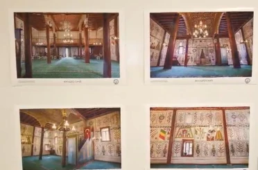 Ahşap direkli ve kalem işi camiler beğeni topladı 