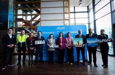 AJet’in İstanbul - Rotterdam seferleri başladı 