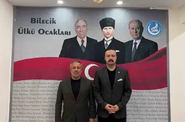 AK Parti Bilecik teşkilatından Ülkü Ocakları Başkanı Emirler’e ziyaret
