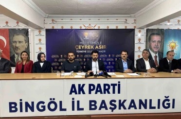 AK Parti Bingöl İl Başkanı Seven: "25 yıldır, Türkiye’yi her alanda büyütmenin ve güçlendirmenin mücadelesini verdik" 