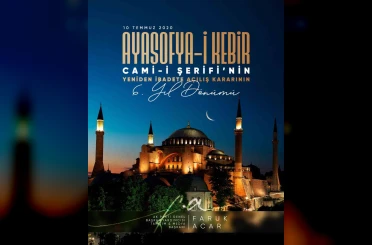 AK Parti Genel Başkan Yardımcısı Acar’dan Ayasofya paylaşımı 