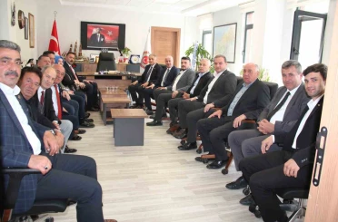 AK Parti heyetinden Karaveli’ye ziyaret 