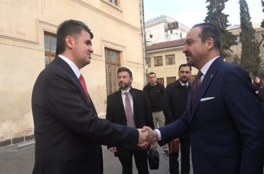 AK Parti heyetinden Suriye ziyareti öncesi Vali Kalaylı’ya ziyaret 