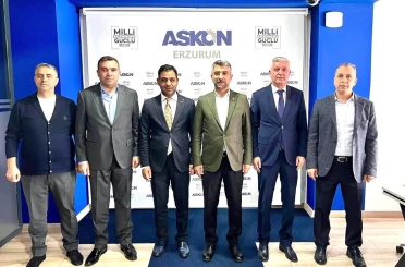 AK Parti İl Başkanı Av. Küçükoğlu’ndan Erzurum ASKON’a ziyaret 